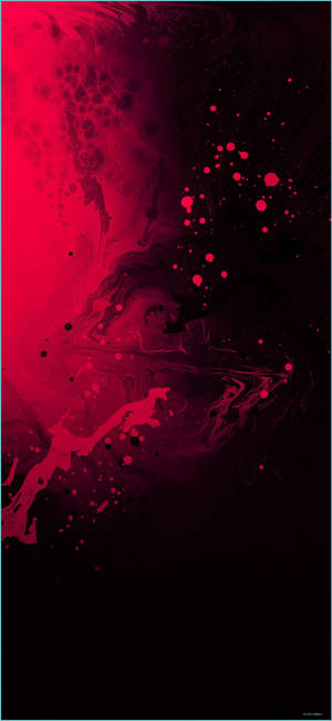 วอลเปเปอร์ Dark Red Ripple iPhone 13 — iPhone 14 วอลเปเปอร์