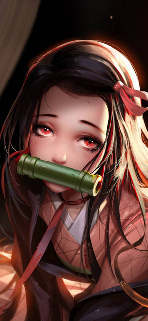 iPhone Nezuko — กาแล็กซี A07 วอลเปเปอร์