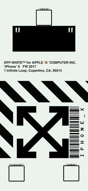 Off White iPad — iPhone Xs วอลเปเปอร์