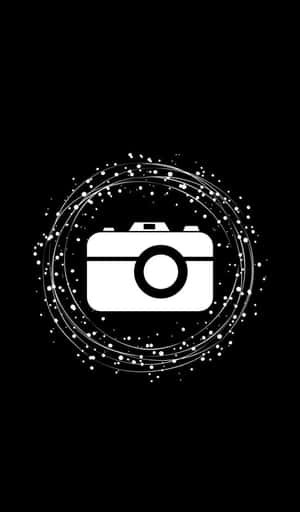 พื้นหลังสีดำ Instagram — กาแล็กซี่ Tab A วอลเปเปอร์