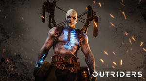 วอลเปเปอร์การต่อสู้บอส Moloch ใน Outriders — Pro Display XDR วอลเปเปอร์