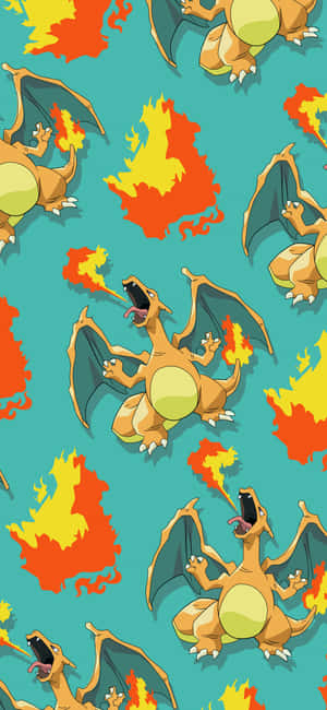 รูป Charizard — Oppo Reno15 F วอลเปเปอร์