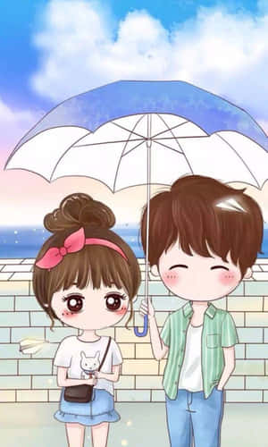 รูปคู่การ์ตูน — กาแล็กซี่ Tab A วอลเปเปอร์