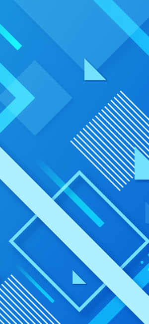 Blue Geometric — Redmi Note วอลเปเปอร์