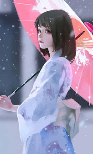 รูปเด็กสาว — กาแล็กซี่ Tab A วอลเปเปอร์