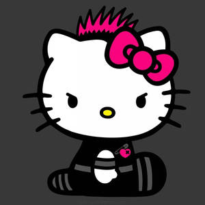 รูปโปรไฟล์ Punk Hello Kitty — ฮัลโลวีนคิตตี้ GIF วอลเปเปอร์