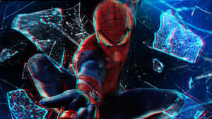 รูปโปรไฟล์ Spider-Man ทุบกระจก — สไปเดอร์แมน วอลเปเปอร์
