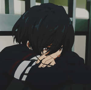 รูปโปรไฟล์เด็กหนุ่มขึ้งงอน — อนิเมะเศร้า GIF วอลเปเปอร์