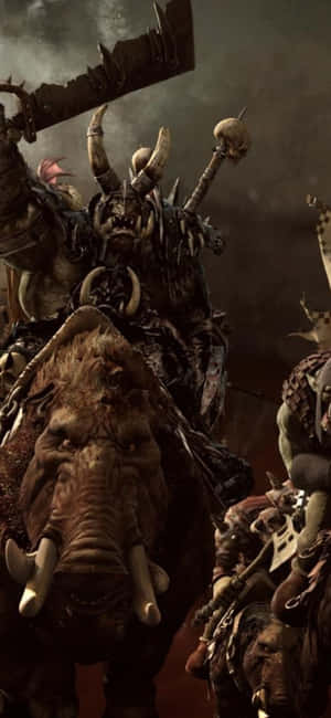 iPhone X Total War Warhammer พื้นหลัง — Vivo S วอลเปเปอร์