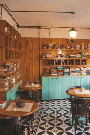 ร้านกาแฟอบอุ่น — เสี่ยวหมี่ แท็บเล็ต 9 โปร แม็กซ์ วอลเปเปอร์