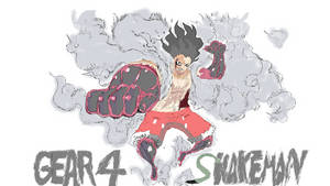 วอลเปเปอร์ Luffy Gear 4 Snakeman