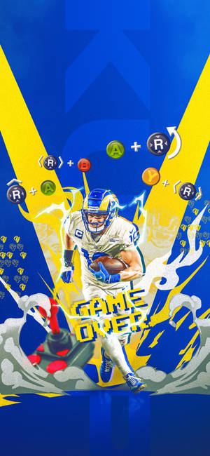 วอลเปเปอร์ Los Angeles Rams Game Over — iPhone 13 Pro Max วอลเปเปอร์