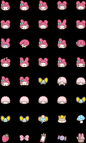 อิโมจิ My Melody, ดาวน์โหลด PNG ความละเอียดสูง
