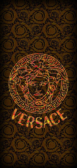 โลโก้ Versace — iPhone 13 Pro วอลเปเปอร์