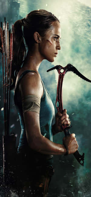 พื้นหลัง iPhone Xs Max Rise Of The Tomb Raider — Redmi 17C วอลเปเปอร์