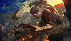พื้นหลัง Attack On Titan — Attack on Titan วอลเปเปอร์