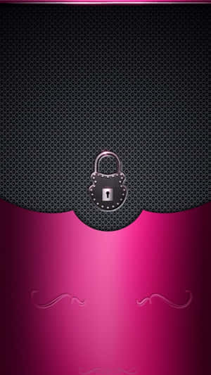 iPhone สีดำและชมพู — ลวดลายเท่ วอลเปเปอร์