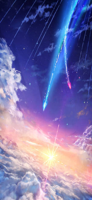 วอลเปเปอร์มือถือ Magical Kimi No Na Wa — iPhone 15 Plus วอลเปเปอร์