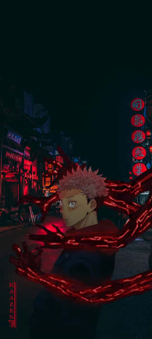 วอลเปเปอร์ Android ยูจิ อิตาโดริ Jujutsu Kaisen — จูจุสึไคเซ็น วอลเปเปอร์