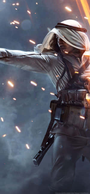 พื้นหลัง Battlefield V ความละเอียดสูง — Realme GT วอลเปเปอร์