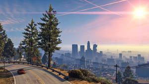 วอลเปเปอร์ GTA สุดเท่ยามเช้าสงบ — Gta วอลเปเปอร์