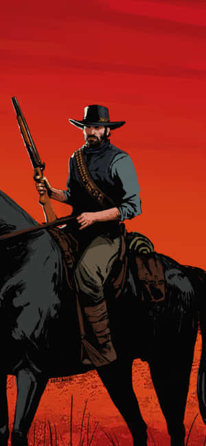 พื้นหลัง Android Red Dead Redemption 2 — Oppo Reno16 F วอลเปเปอร์