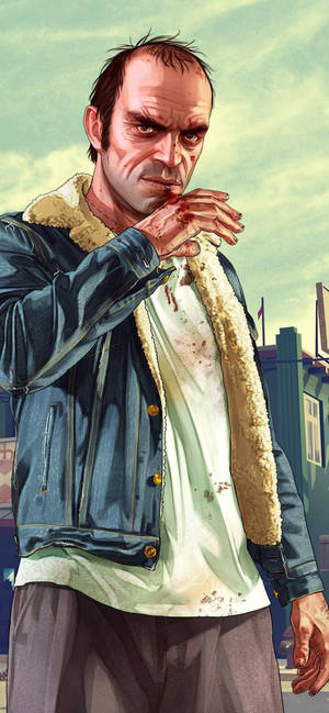 Gta 5 iPhone — Galaxy S24 วอลเปเปอร์