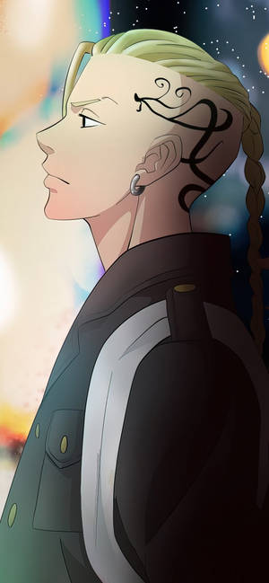 Tokyo Revengers iPhone Draken มุมมองด้านข้าง — พิกเซล 8a วอลเปเปอร์