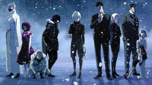 วอลเปเปอร์ภาพอาร์ตกลุ่มตัวละครโตเกียว กูล — ตัวละครอนิเมะ วอลเปเปอร์
