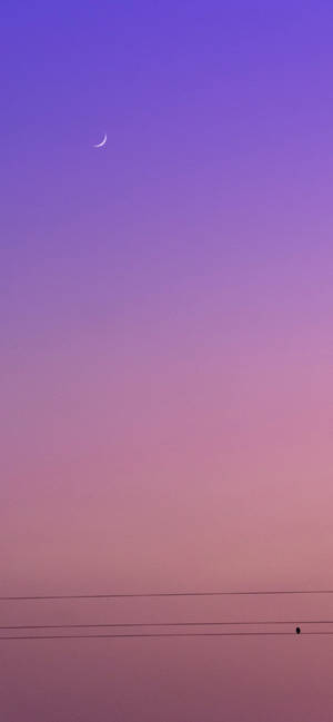 วอลเปเปอร์มือถือสีม่วงสวยงามท้องฟ้าสีม่วงและชมพู — iPhone 17 วอลเปเปอร์
