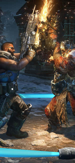 พื้นหลัง iPhone Xs Max Gears Of War 5 — Honor Play 80 Plus วอลเปเปอร์