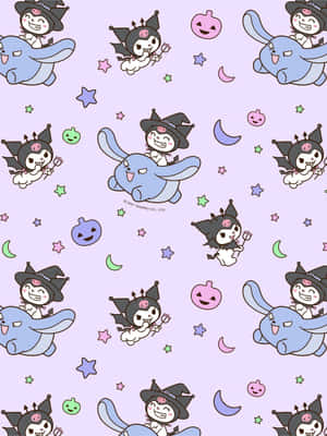 วอลเปเปอร์ลาย Kuromi น่ารัก — HMD เทอร์ร่า M วอลเปเปอร์