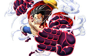 วอลเปเปอร์เดสก์ท็อป One Piece ลูฟี่เกียร์ 4 — ลูฟี่ เกียร์ 4 วอลเปเปอร์