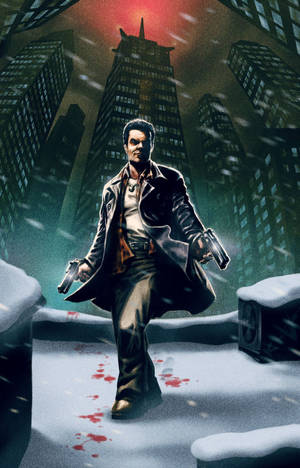 วอลเปเปอร์วิดีโอเกม Max Payne — กาแล็กซี่ แท็บ S10 Lite วอลเปเปอร์