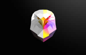 พื้นหลังรูปหลายเหลี่ยม — MacBook Pro 16 วอลเปเปอร์