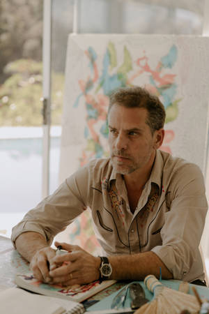ศิลปิน Hunter Biden — หัวเว่ย เมทแพด แอร์ (2025) วอลเปเปอร์