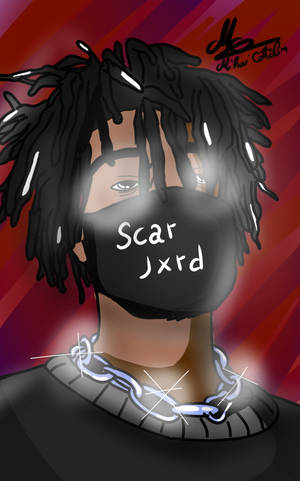 วอลเปเปอร์ Scarlxrd แฟนอาร์ตสีแดง — RedMagic Tablet วอลเปเปอร์