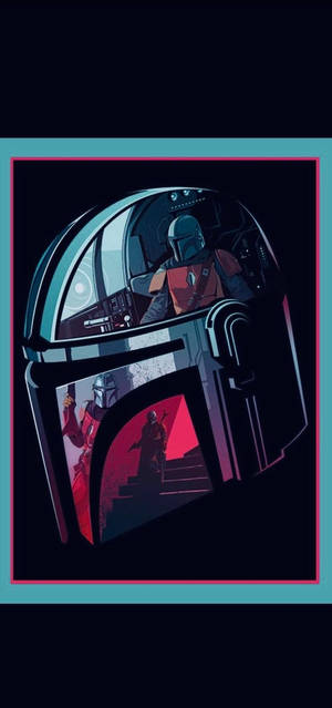 828x1765 The Mandalorian — iPhone 13 Mini วอลเปเปอร์