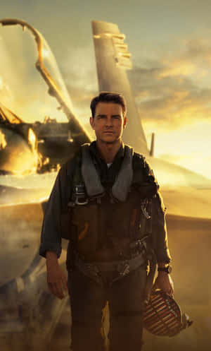 พื้นหลัง Top Gun — เรียลมี Pad 2 วอลเปเปอร์
