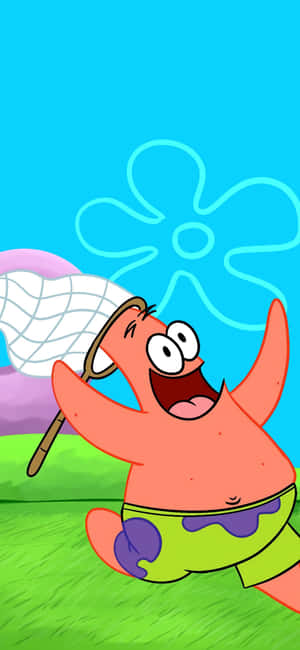 SpongeBob Pfp แพทริคมีความสุข — Vivo X200 FE วอลเปเปอร์