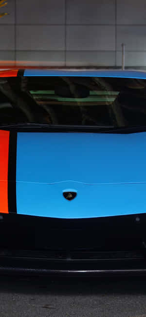 iPhone สีน้ำเงิน Lamborghini — Lamborghini วอลเปเปอร์