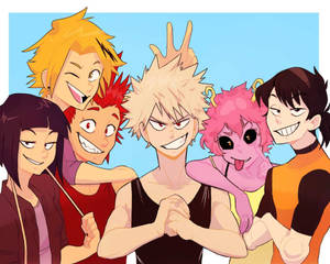 วอลเปเปอร์สมาชิก Bakusquad หกคน — 5:4 วอลเปเปอร์
