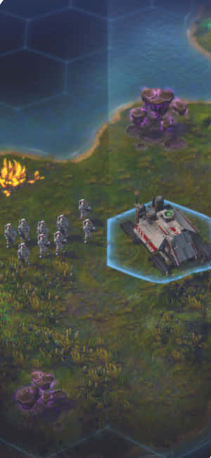 พื้นหลัง iPhone Xs Civilization Beyond Earth — Honor Play 80 Plus วอลเปเปอร์