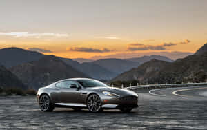สลีคและมีสไตล์ Aston Martin DB9 — MacBook Air M1 วอลเปเปอร์