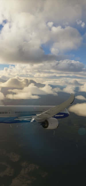 พื้นหลัง iPhone Xs Microsoft Flight Simulator — Nubia Z80 Ultra วอลเปเปอร์