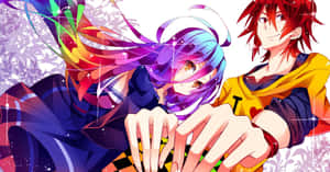 พื้นหลัง No Game No Life — ノーゲーム・ノーライフ วอลเปเปอร์