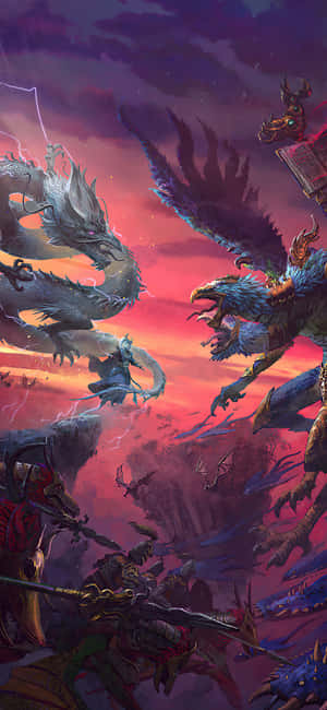 Iphone X Total War Warhammer พื้นหลัง — ทไวไลท์ วอลเปเปอร์