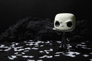 วอลเปเปอร์ Nightmare Before Christmas ของตุ๊กตา Funko Pop Jack