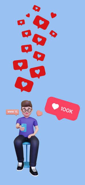 พื้นหลัง iPhone X Social — เสี่ยวหมี่ 17ที วอลเปเปอร์