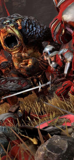 พื้นหลัง iPhone X Total War Warhammer — Nubia NaviX Ultra วอลเปเปอร์